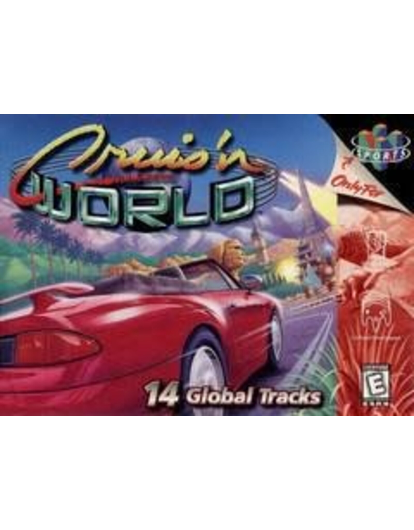 Nintendo 64 Cruis'n World (Cart Only, Cosmetic Damage)