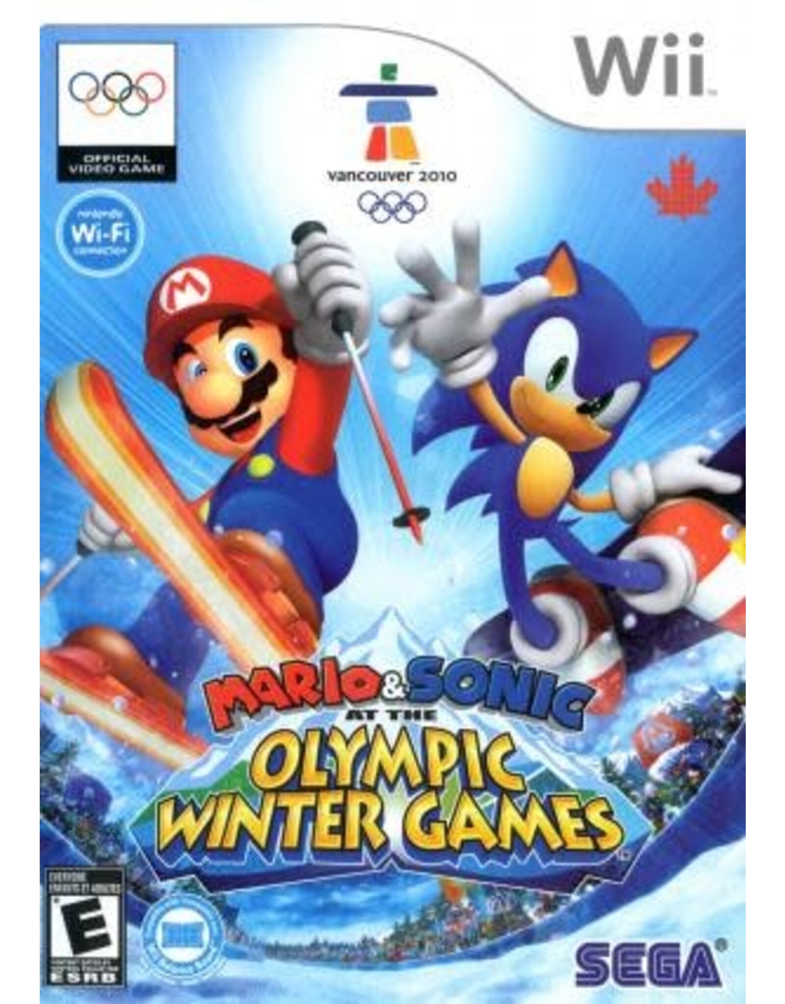 Wii Mario and Sonic at the Olympic Winter Games (Used)