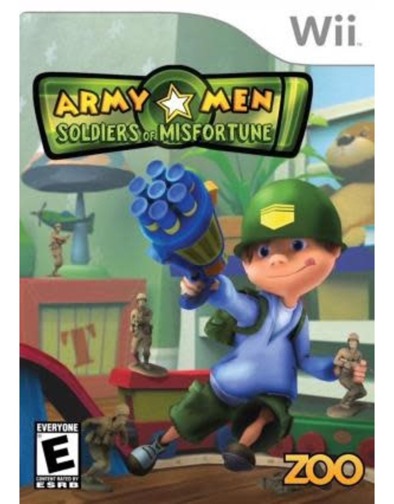 Wii Army Men Soldiers of Misfortune (CiB)