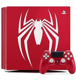 Playstation 4 PS4 Playstation 4 Pro 1TB Console Spider-Man Limited Edition (Used with Retail Copy of Game)