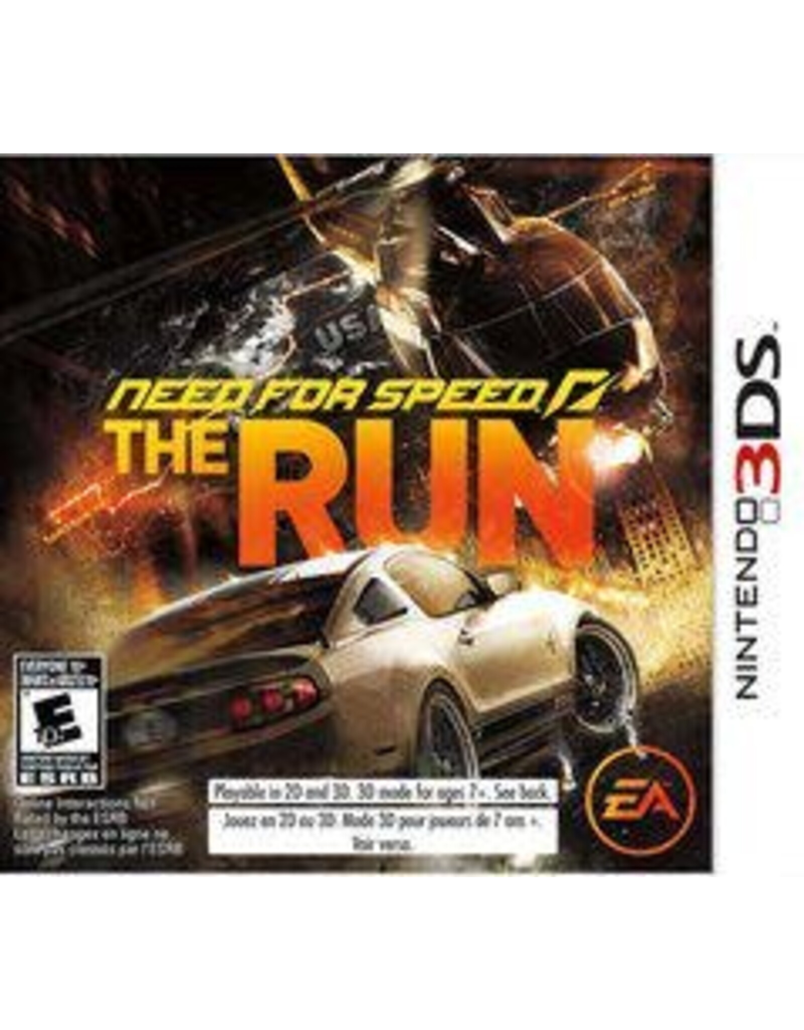 Nintendo 3DS Need For Speed: The Run (Cart Only)