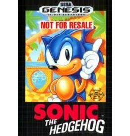 Sega Genesis Sonic the Hedgehog (Not For Resale, Boxed, No Manual)