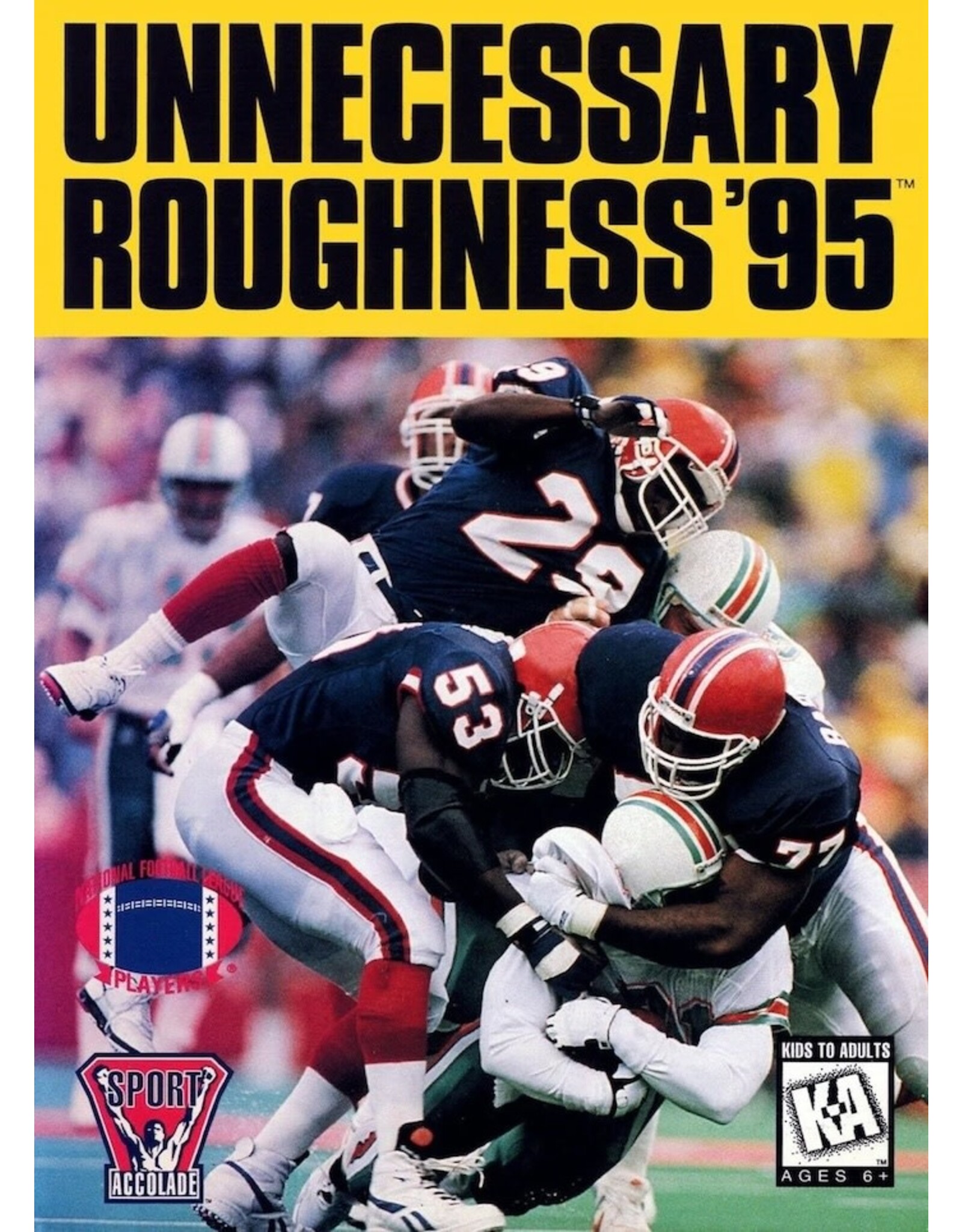 Sega Genesis Unnecessary Roughness '95 (Cart Only)