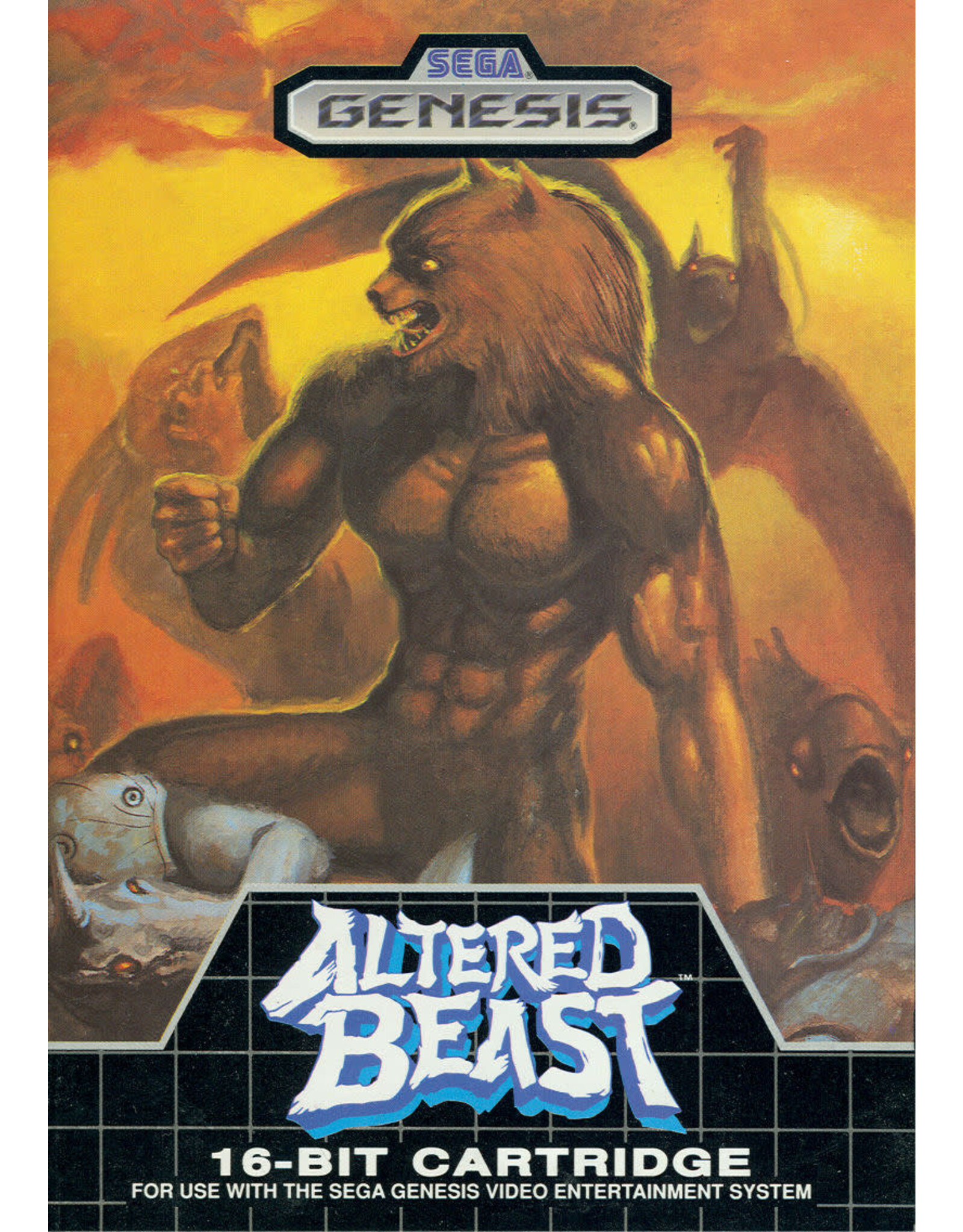 Sega Genesis Altered Beast (Cart Only)