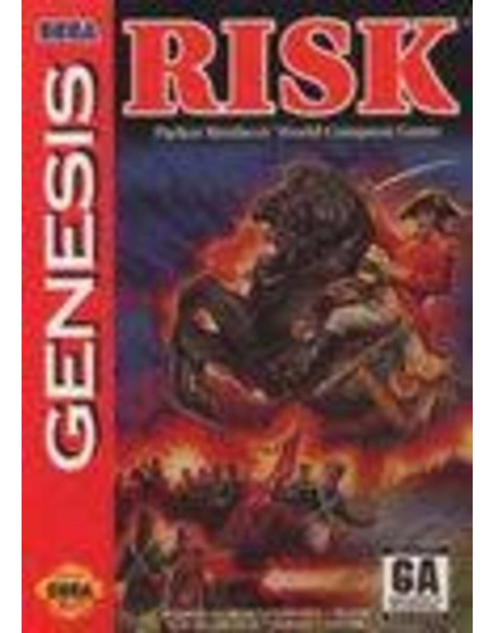Sega Genesis Risk (Cart Only)