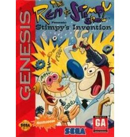 Sega Genesis Ren and Stimpy Show, The: Stimpy's Invention (Cart Only)