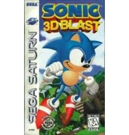 Sega Saturn Sonic 3D Blast (Boxed, Missing Back Insert, Damaged Case)