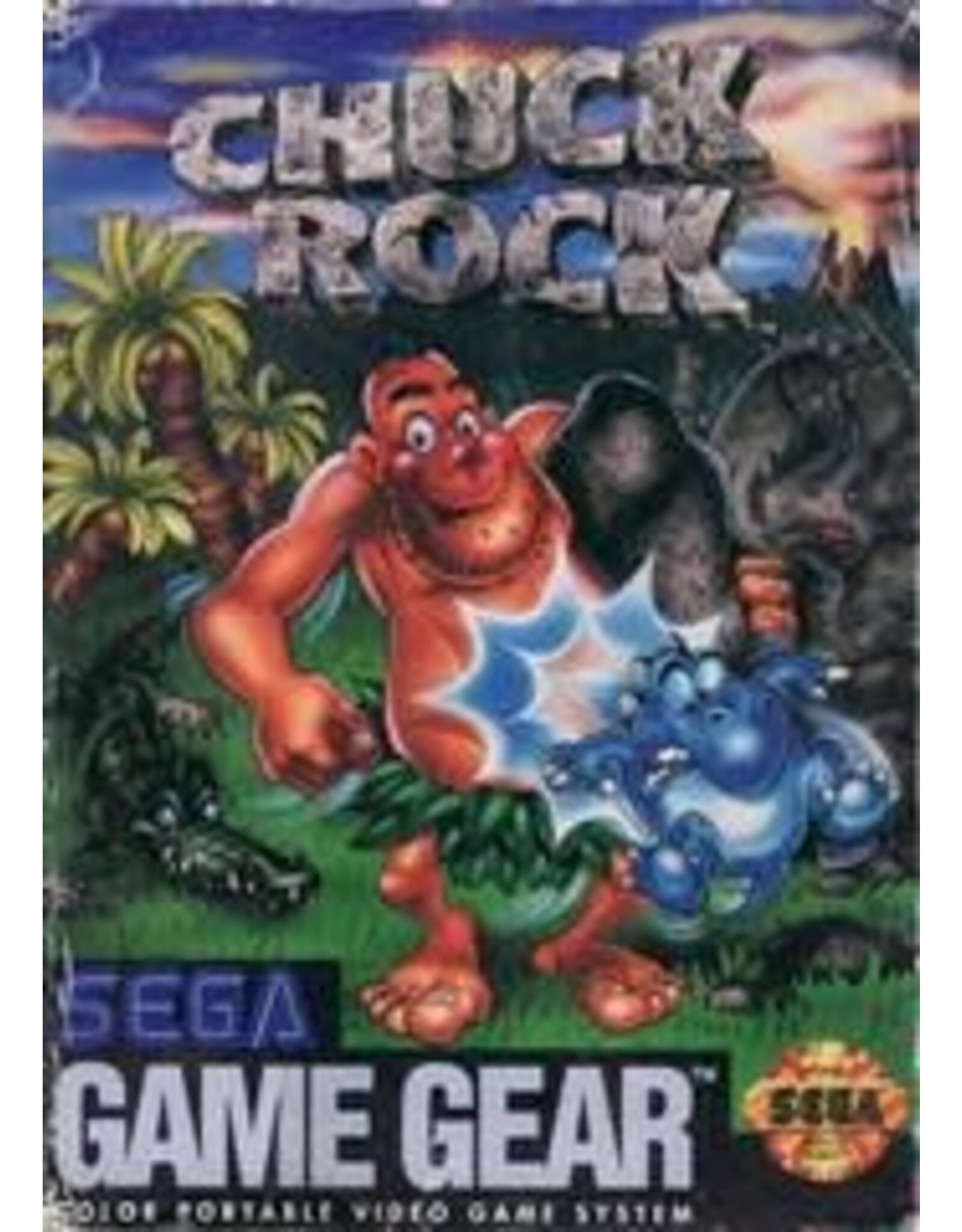 Sega Game Gear Chuck Rock (Cart Only)