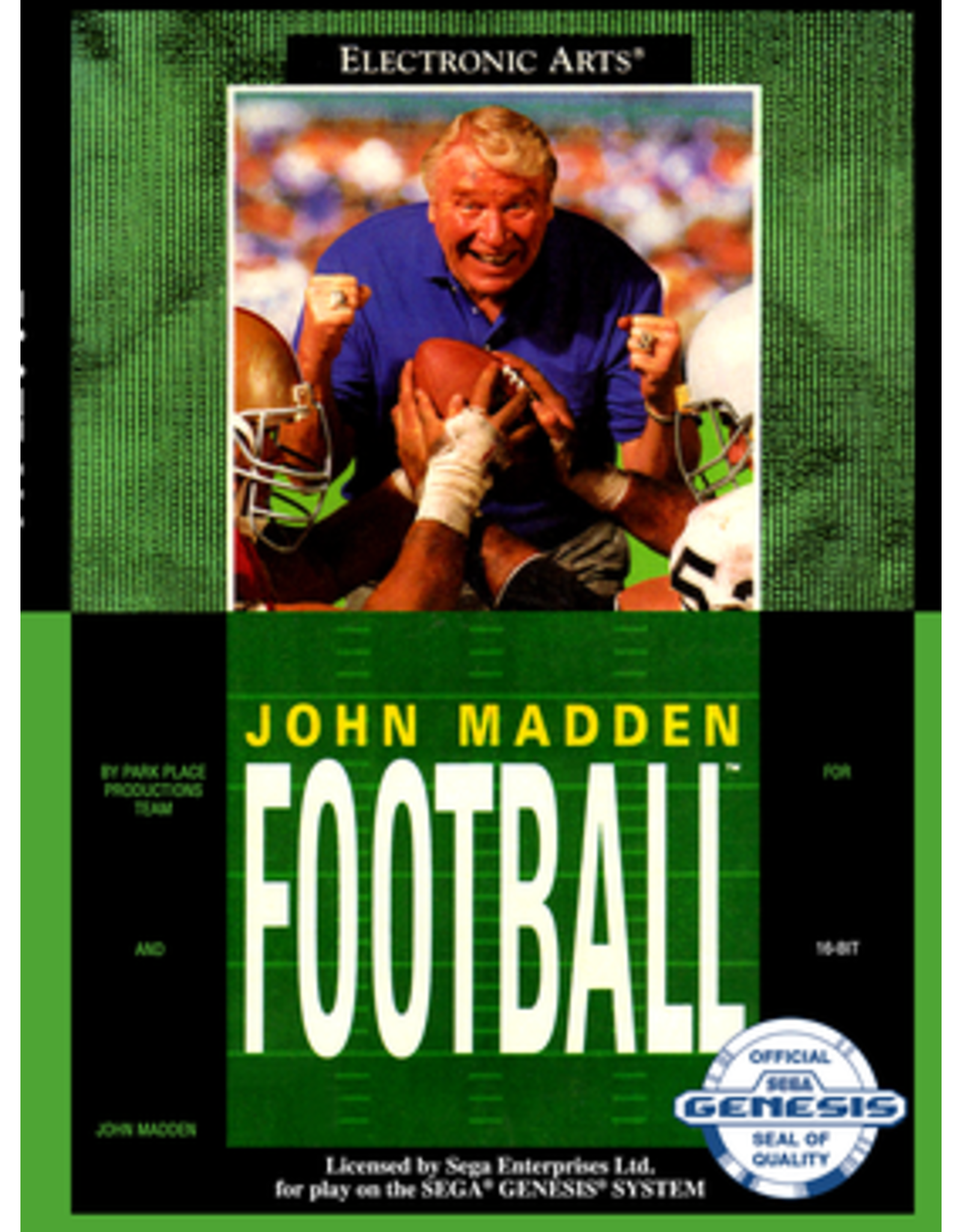 Sega Genesis John Madden Football (CiB, Lightly Damaged Box)