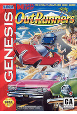 Sega Genesis OutRunners (CiB, Damaged Manual)