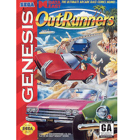 Sega Genesis OutRunners (CiB, Damaged Manual)