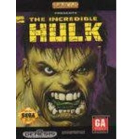 Sega Genesis The Incredible Hulk (Boxed, No Manual, Damaged Insert)