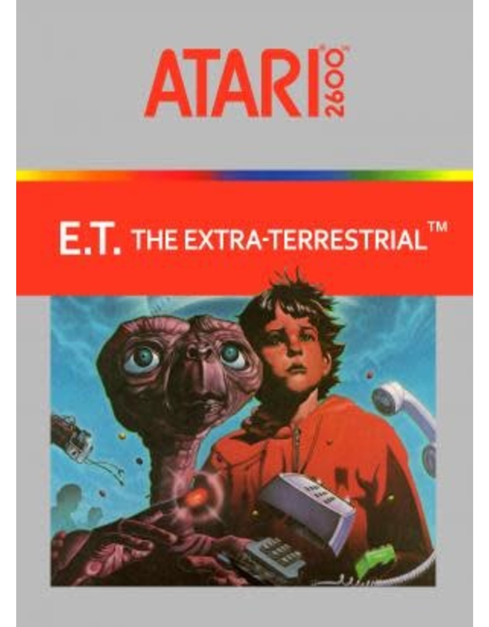Atari 2600 E.T. The Extra-Terrestrial (Cart Only, Cosmetic Damage)