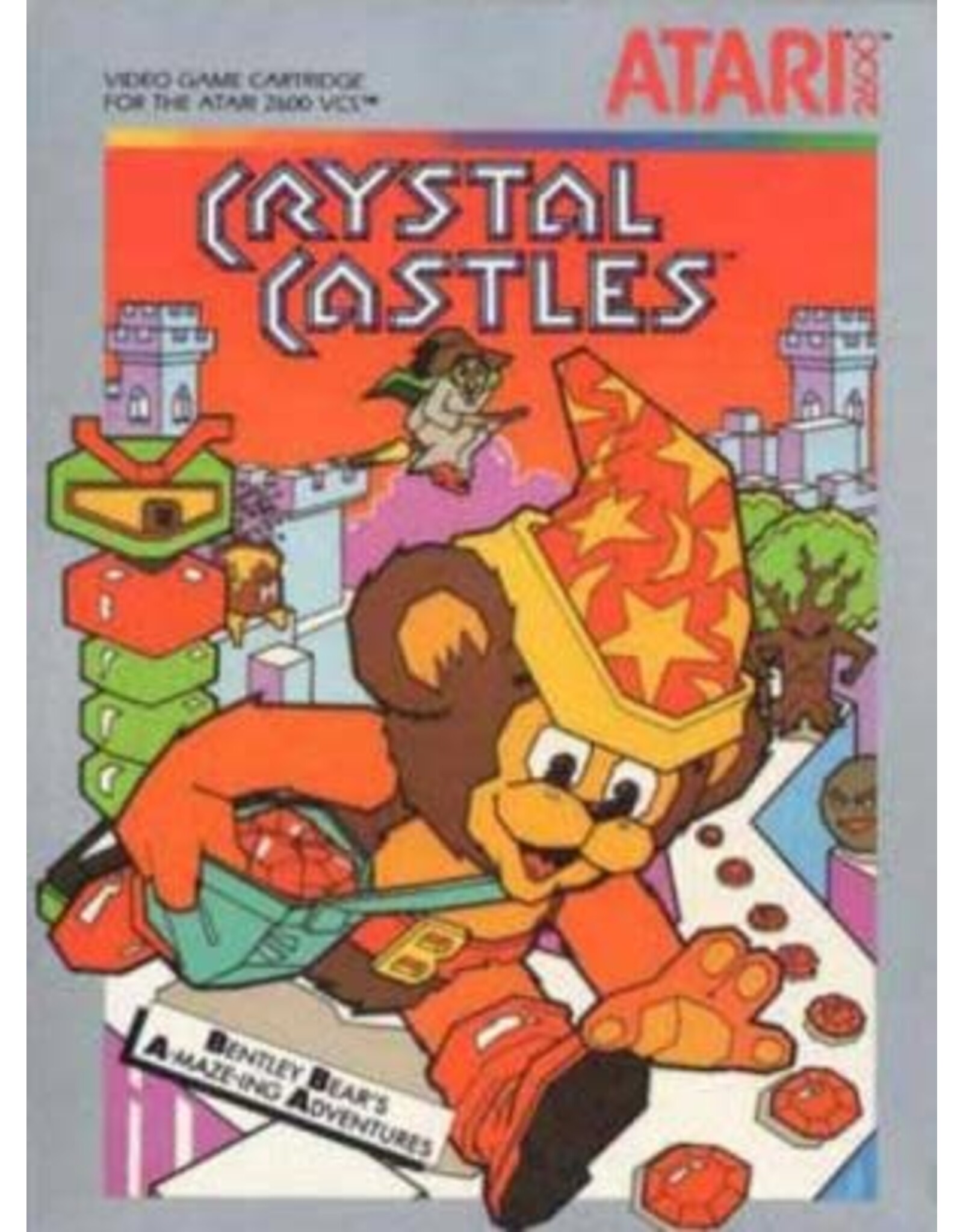 Atari 2600 Crystal Castles (Cart Only)