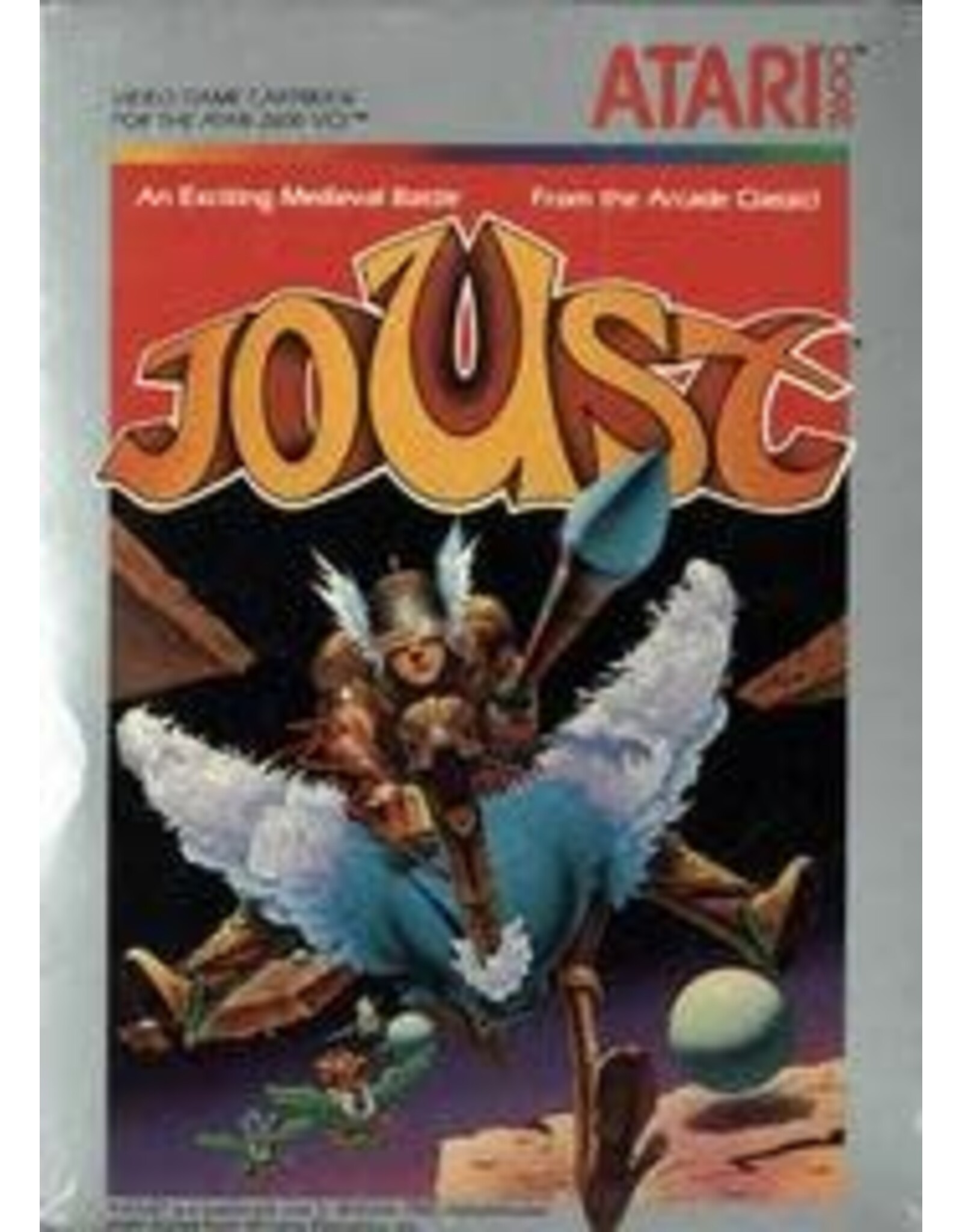Atari 2600 Joust (Cart Only, Silver Label)