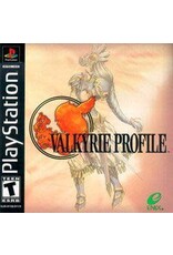 Playstation Valkyrie Profile (No Manual, Rental Stickers on Discs)