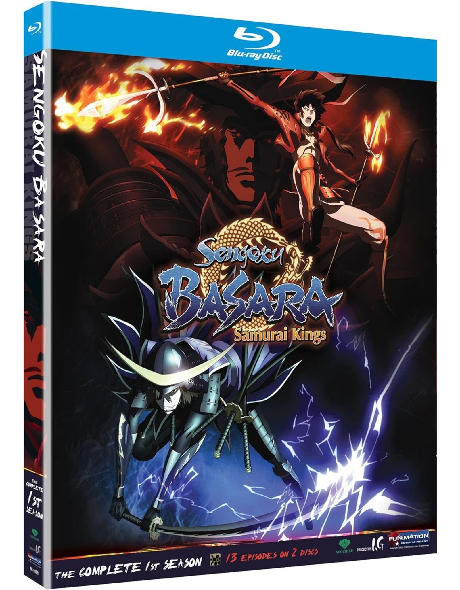 Anime & Animation Sengoku Basara Samurai Kings The Complete 1st Season (Used)