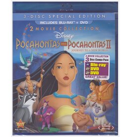 Disney Pocahontas / Pocahontas II Journey to a New World 3-Disc Special Edition (Brand New)