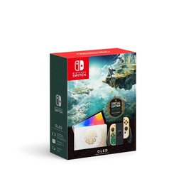 Nintendo Switch Nintendo Switch OLED Console Legend of Zelda Special Edition (Brand New, Damaged Box)