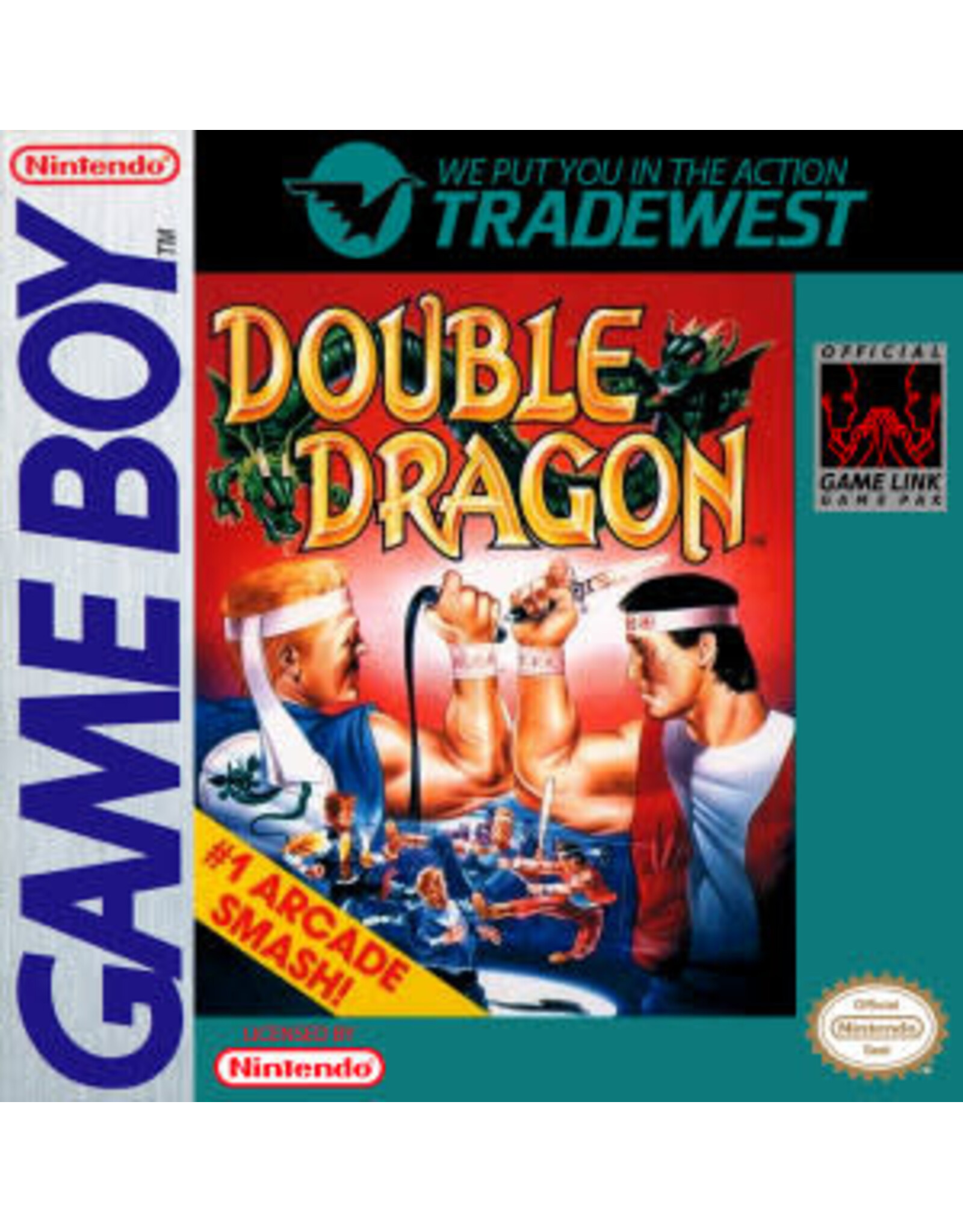 Game Boy Double Dragon (Cart Only, Cosmetic Damage)