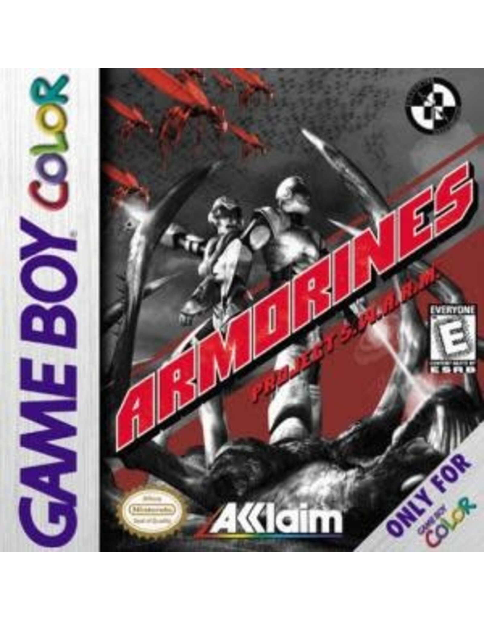 Game Boy Color Armorines Project SWARM (Cart Only)