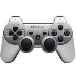 Playstation 3 PS3 Playstation 3 Dualshock 3 Controller (OEM, Silver, Cosmetic Damage)