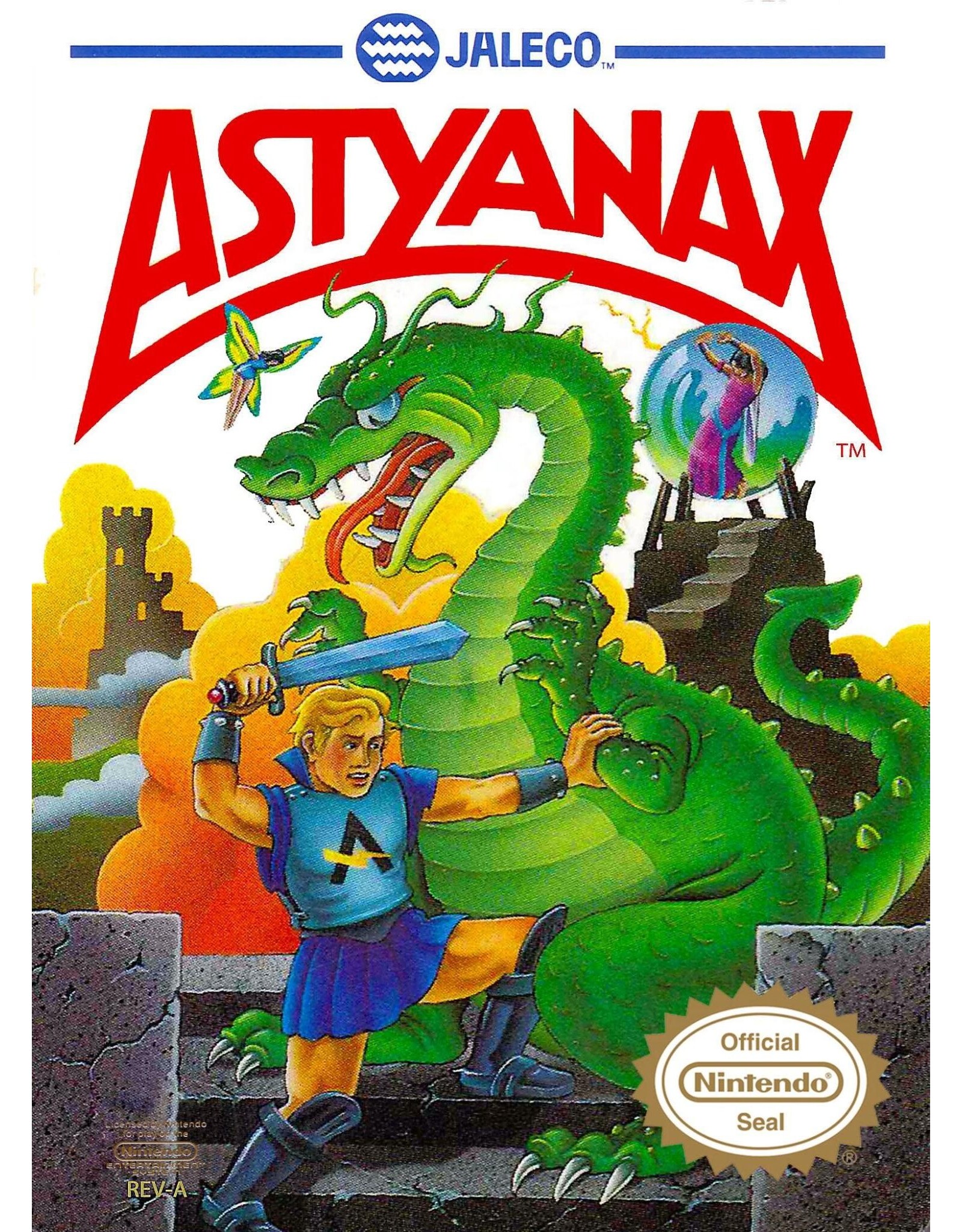 NES Astyanax (Used, No Manual, Cosmetic Damage)