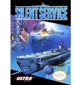 NES Silent Service (Used, Cart Only, Cosmetic Damage)