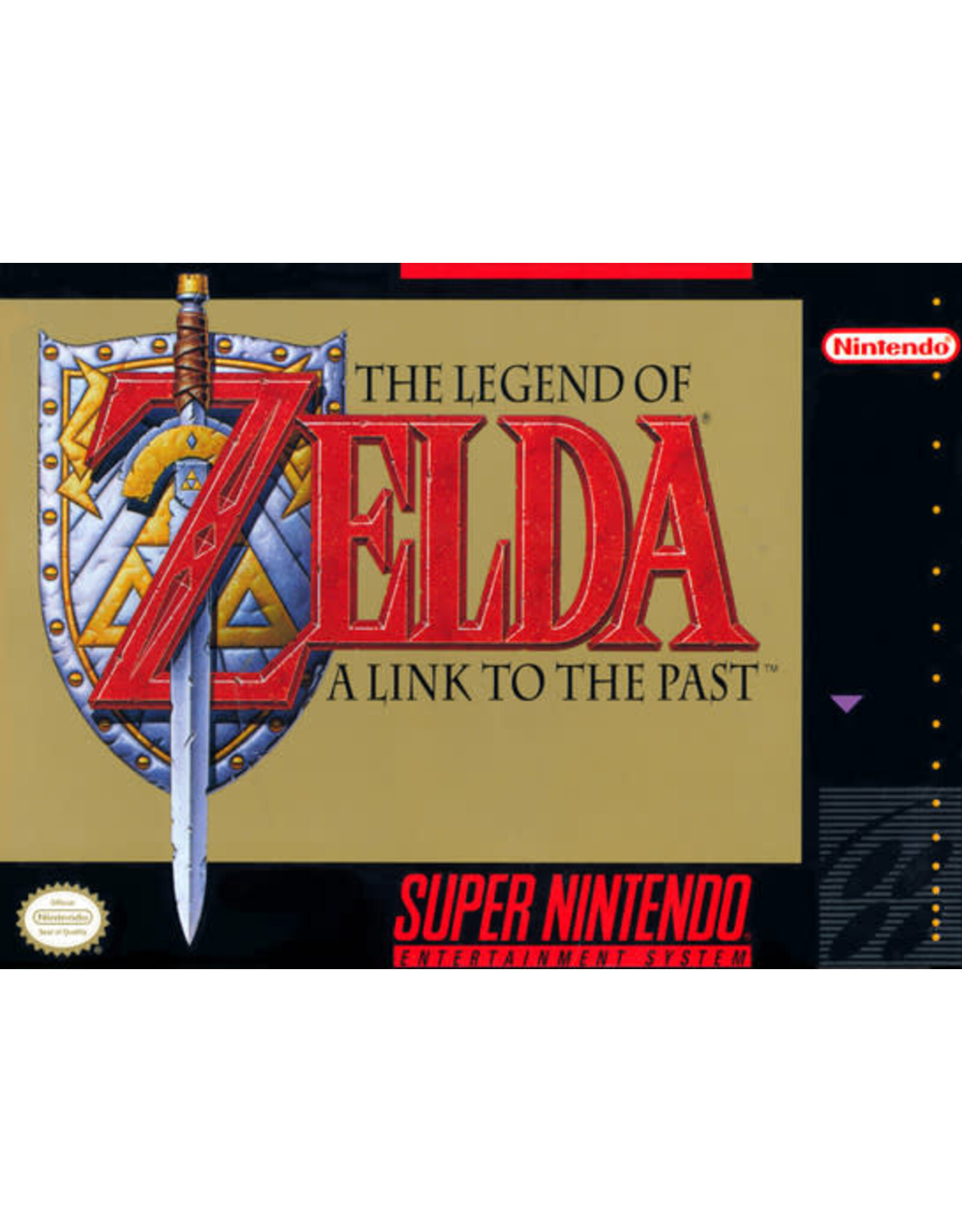 Super Nintendo Legend of Zelda A Link to the Past with Hint Book (Used, Cosmetic Damage)