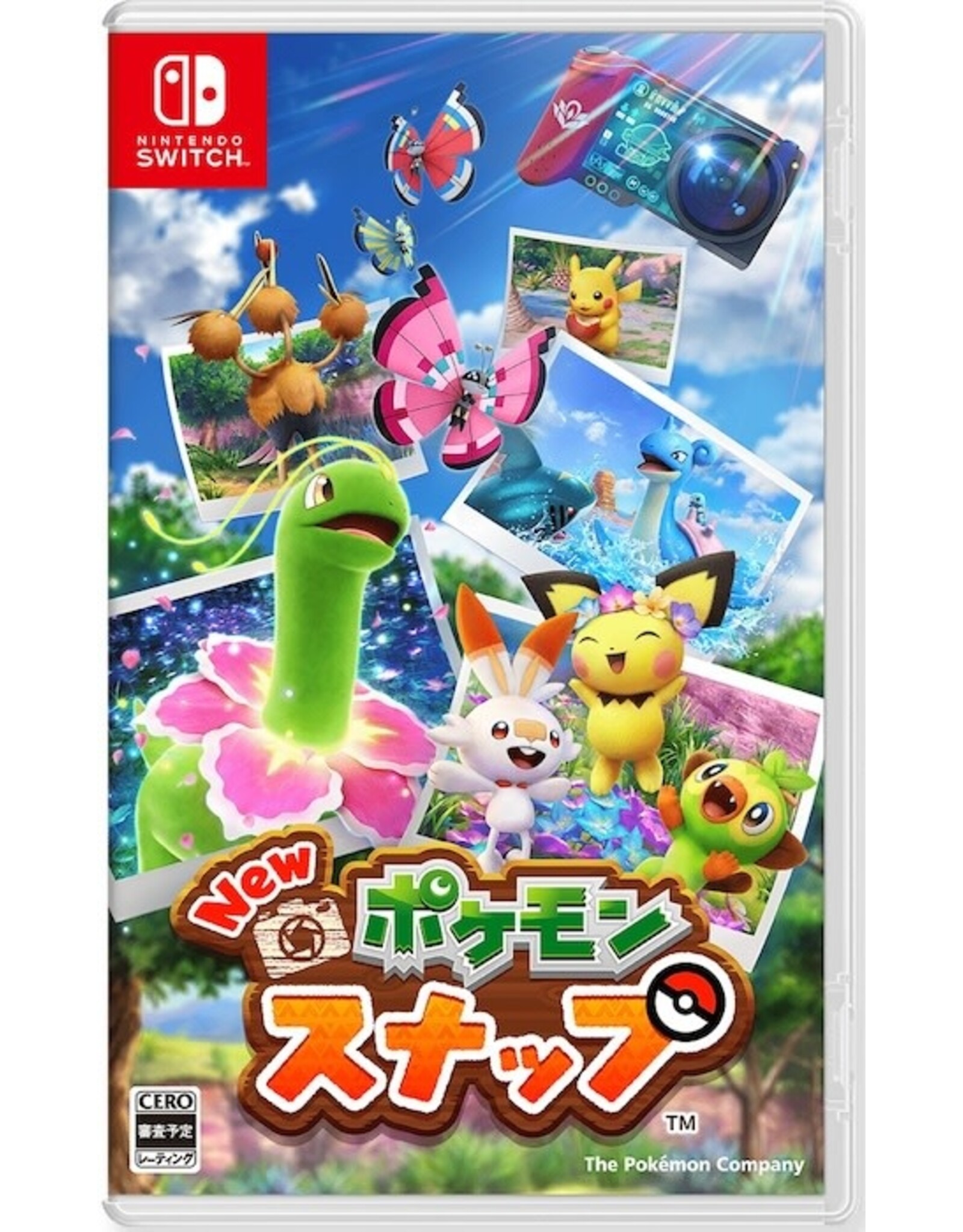 Nintendo Switch New Pokemon Snap with Geo Preorder Bag (Used, JP Import)