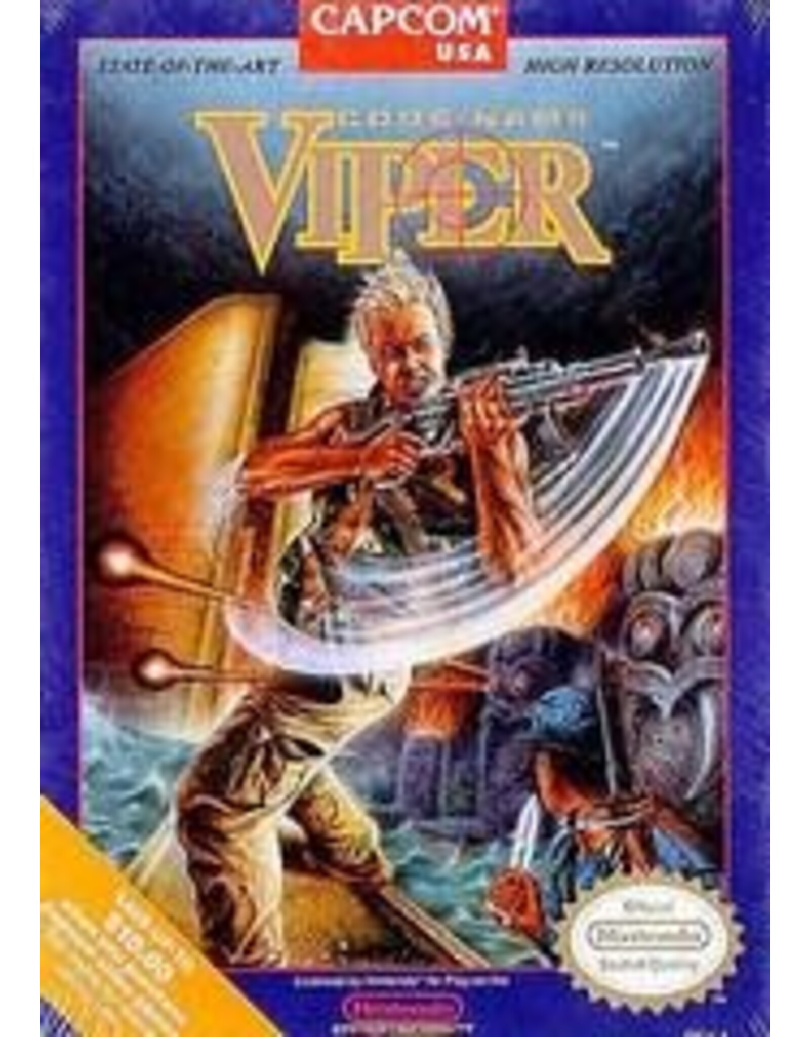 NES Code Name: Viper (Used, Cart Only, Cosmetic Damage)