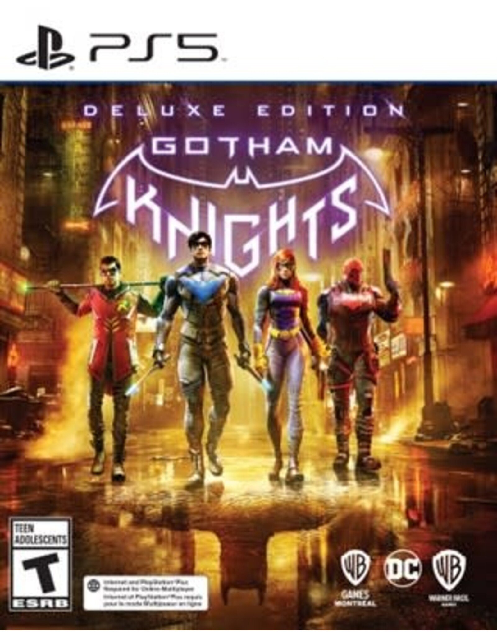 Playstation 5 Gotham Knights Deluxe Edition - NO DLC (Used)