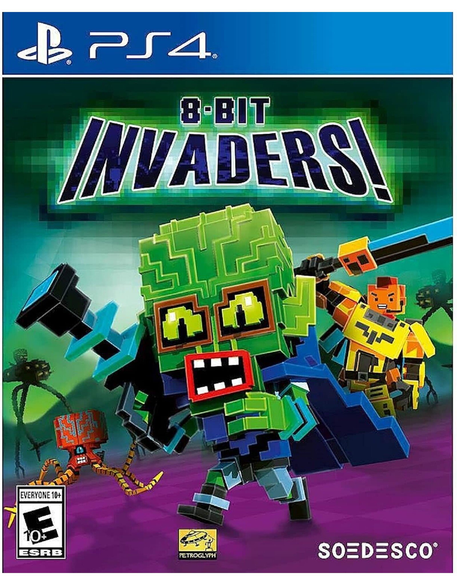 Playstation 4 8 Bit Invaders (Used)