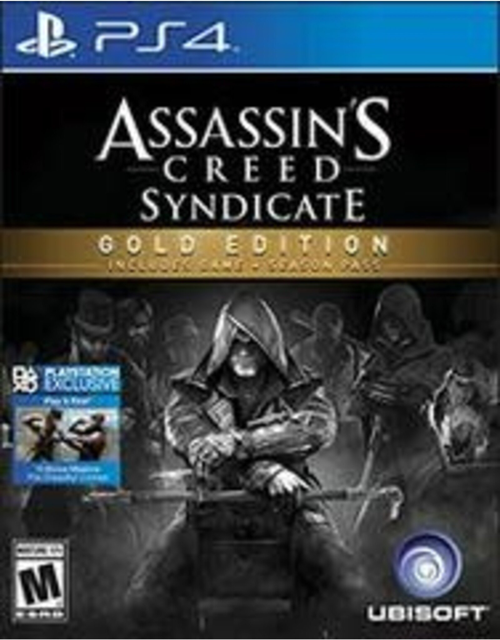 Playstation 4 Assassin's Creed Syndicate Gold Edition - NO DLC (Used)