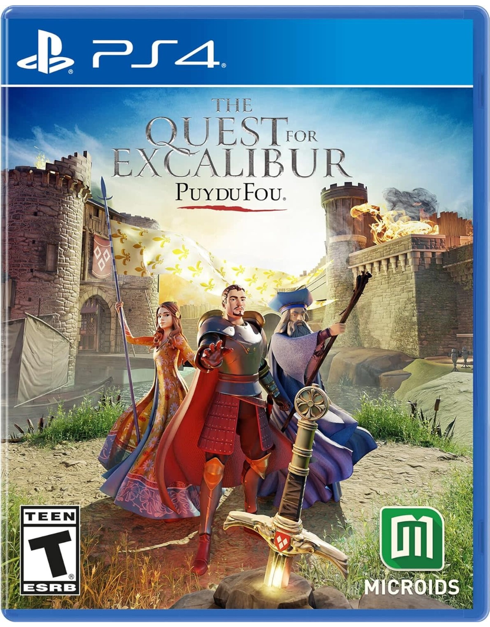 Playstation 4 Quest for Excalibur Puy Du Fou (Used)