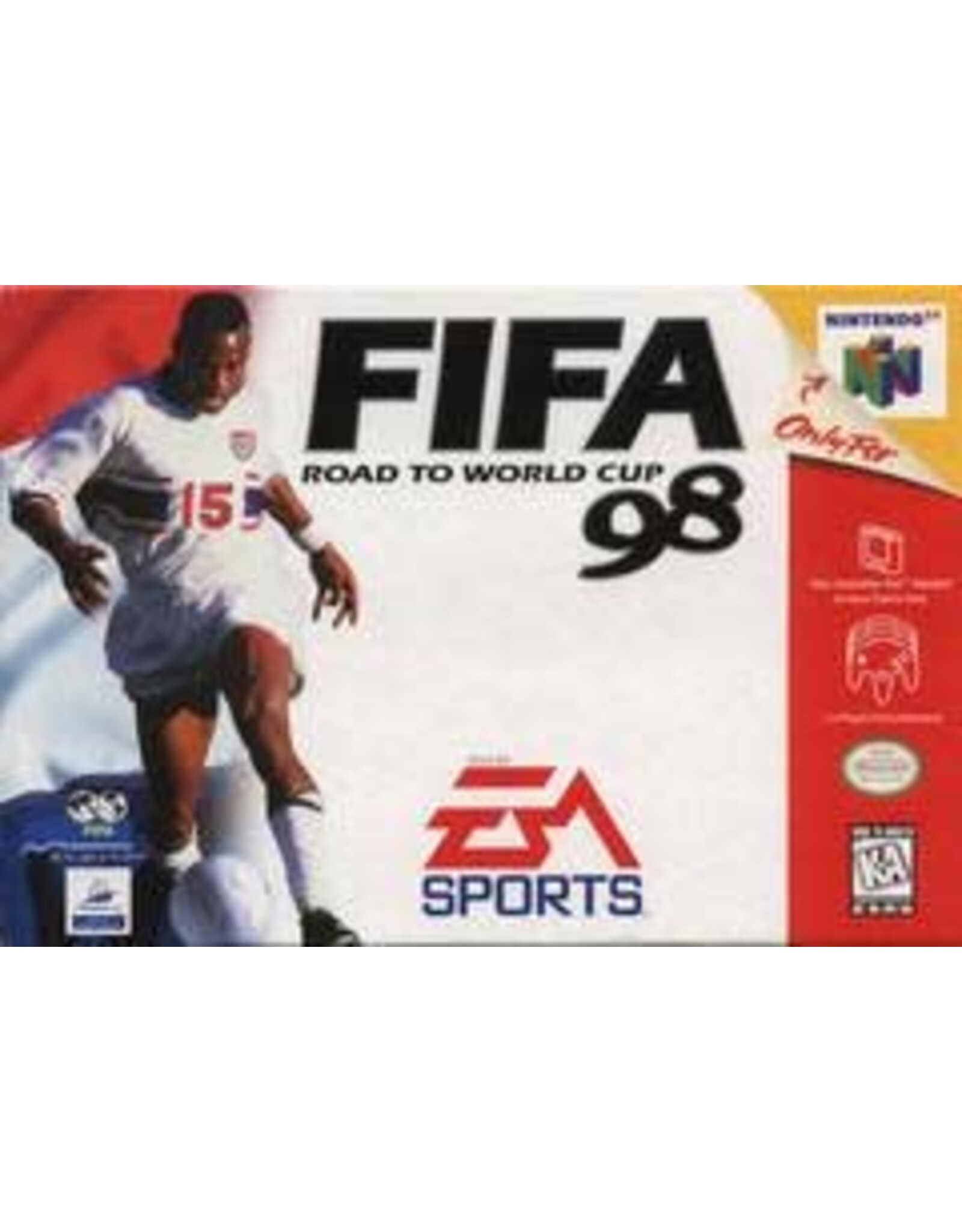 Nintendo 64 FIFA Road to World Cup 98 (Cart Only, Cosmetic Damage)