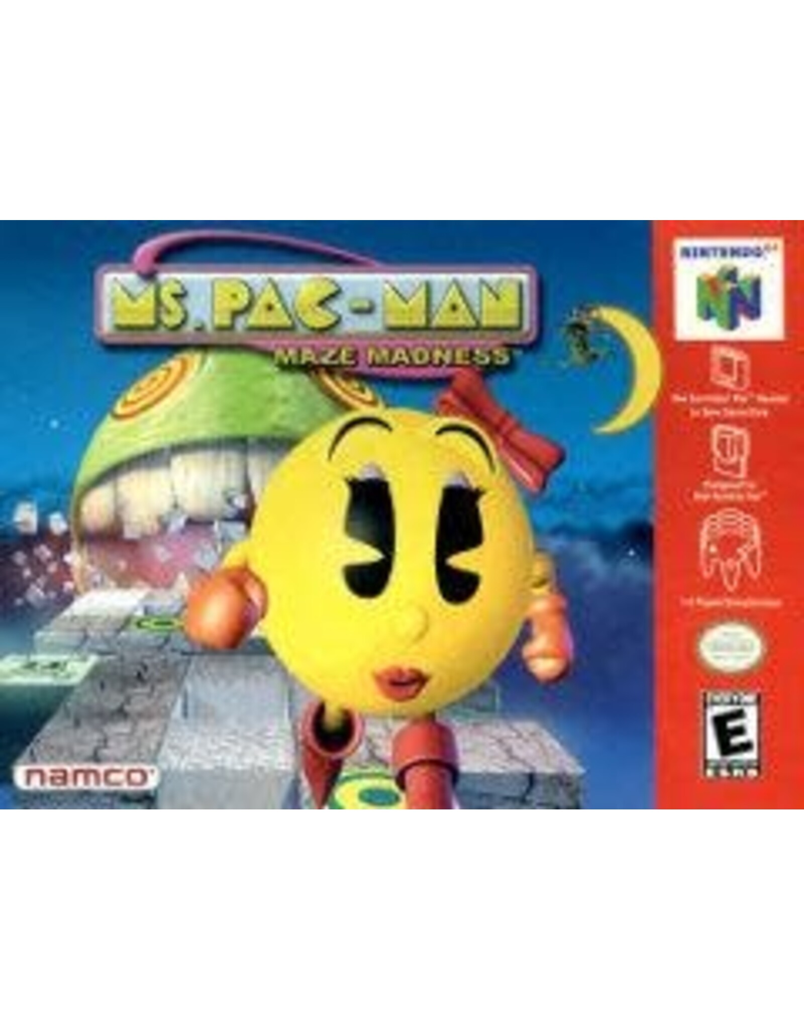 Nintendo 64 Ms. Pac-Man Maze Madness (Used, Cart Only)