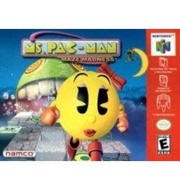 Nintendo 64 Ms. Pac-Man Maze Madness (Used, Cart Only)
