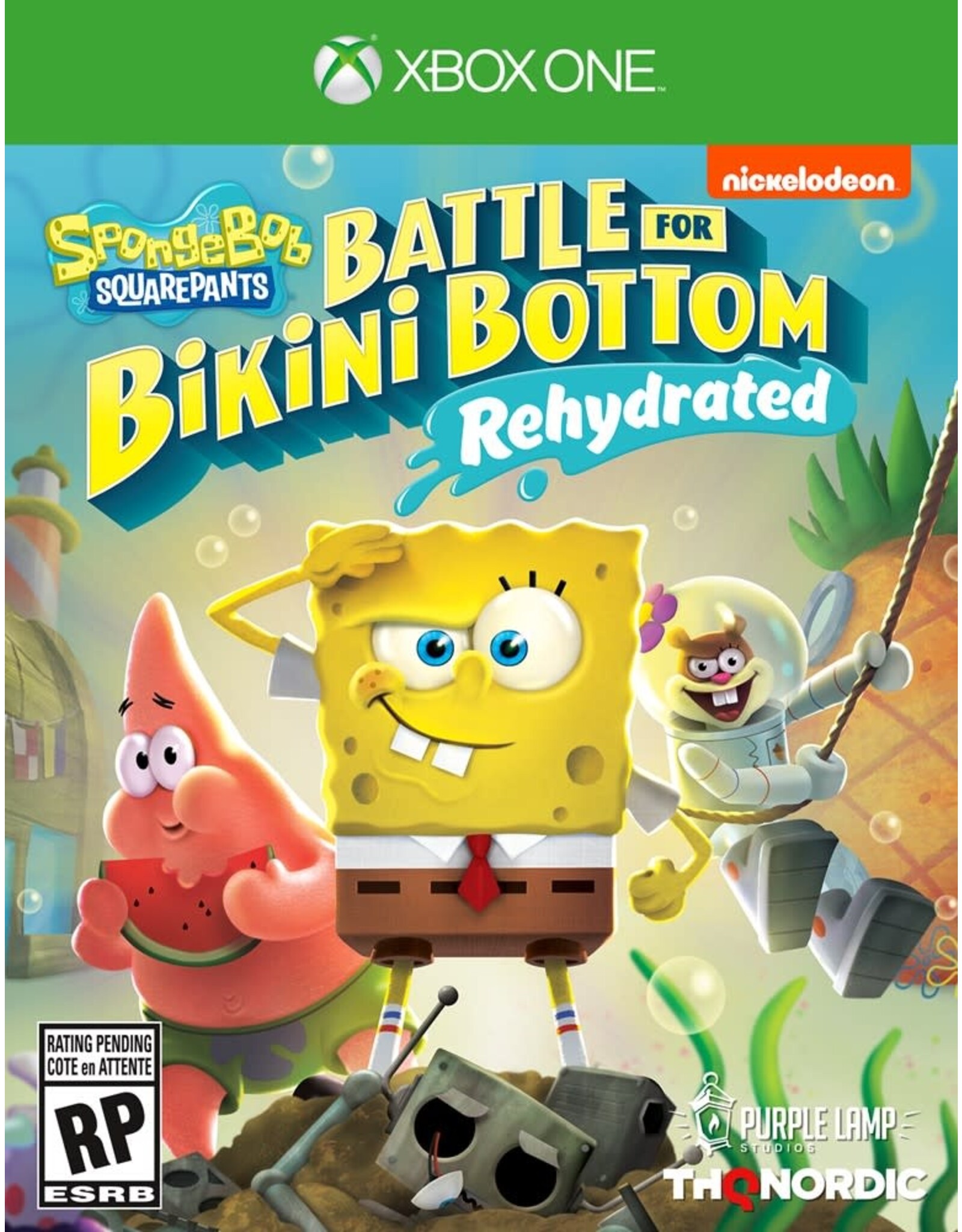 Xbox One Spongebob Squarepants Battle For Bikini Bottom Rehydrated (Used)
