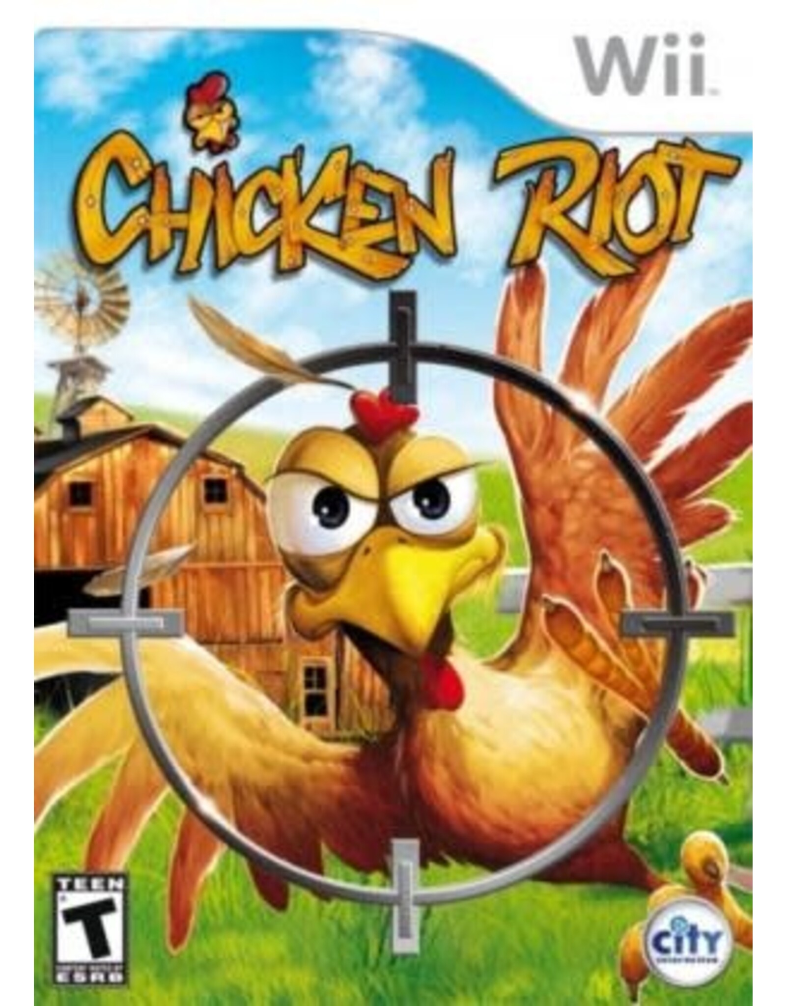 Wii Chicken Riot (Used)