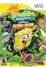 Wii SpongeBob SquarePants Featuring Nicktoons Globs of Doom (Used, No Manual)