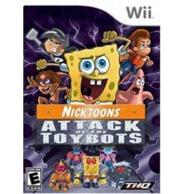 Wii Nicktoons Attack of the Toybots (Used, Cosmetic Damage)