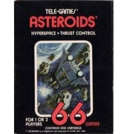 Atari Asteroids - Tele-Games Text Label (Used, Cart Only)