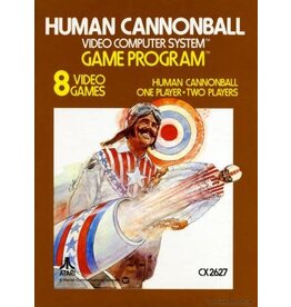 Atari Human Cannonball (Used, Cart Only, Cosmetic Damage)