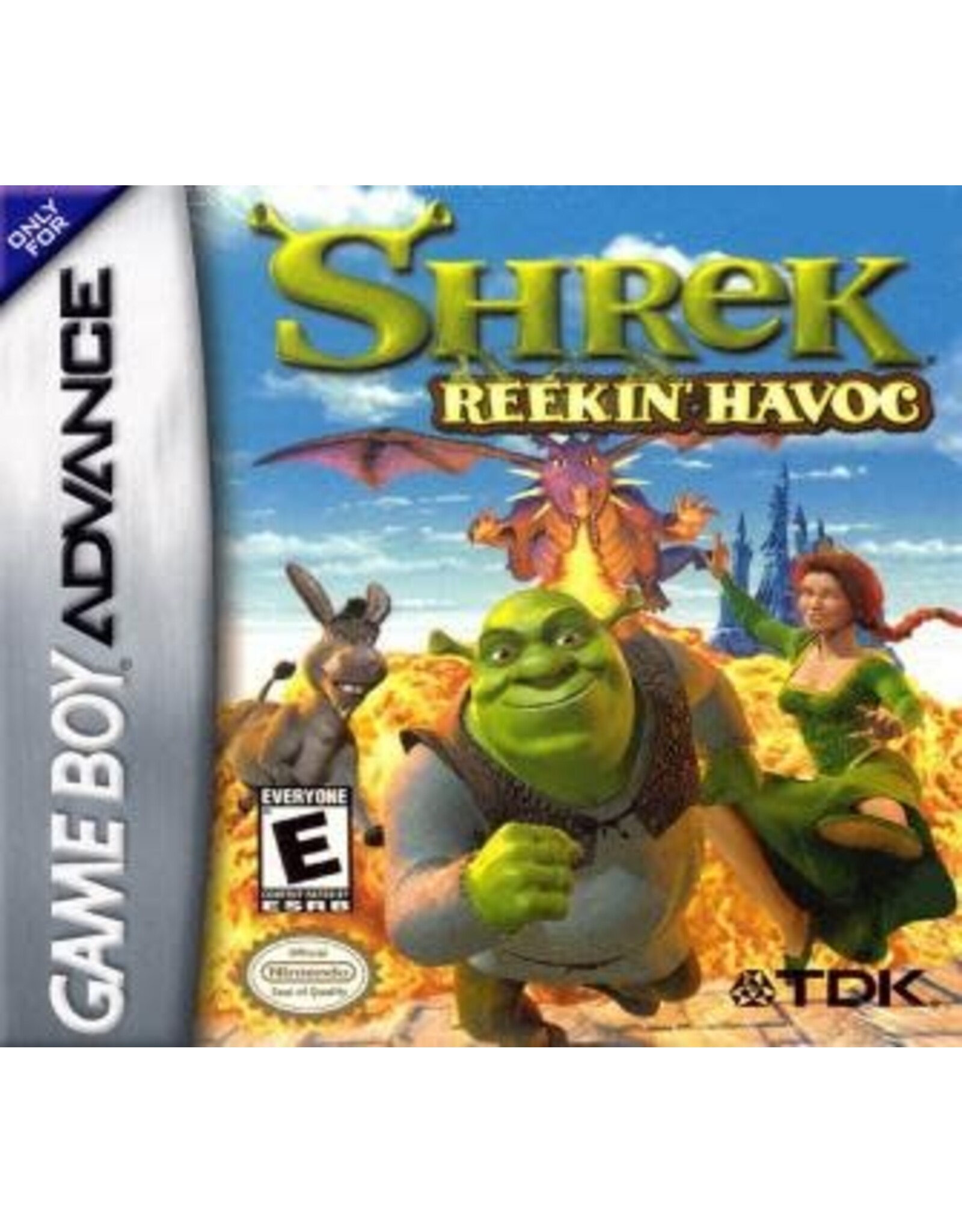 Game Boy Advance Shrek Reekin' Havoc (Used, Cart Only)