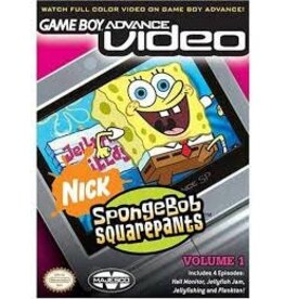 Game Boy Advance GBA Video SpongeBob SquarePants Volume 1 (Used, Cart Only)