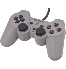 Playstation PS1 Dualshock Controller - Grey (Used)
