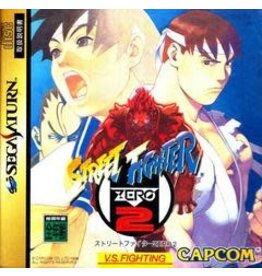 Sega Saturn Street Fighter Zero 2 - JP Import (Used)