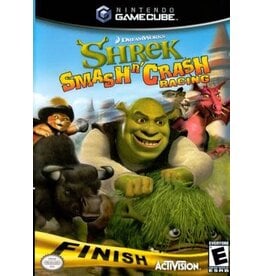 Gamecube Shrek Smash and Crash Racing (Used, Cosmetic Damage)