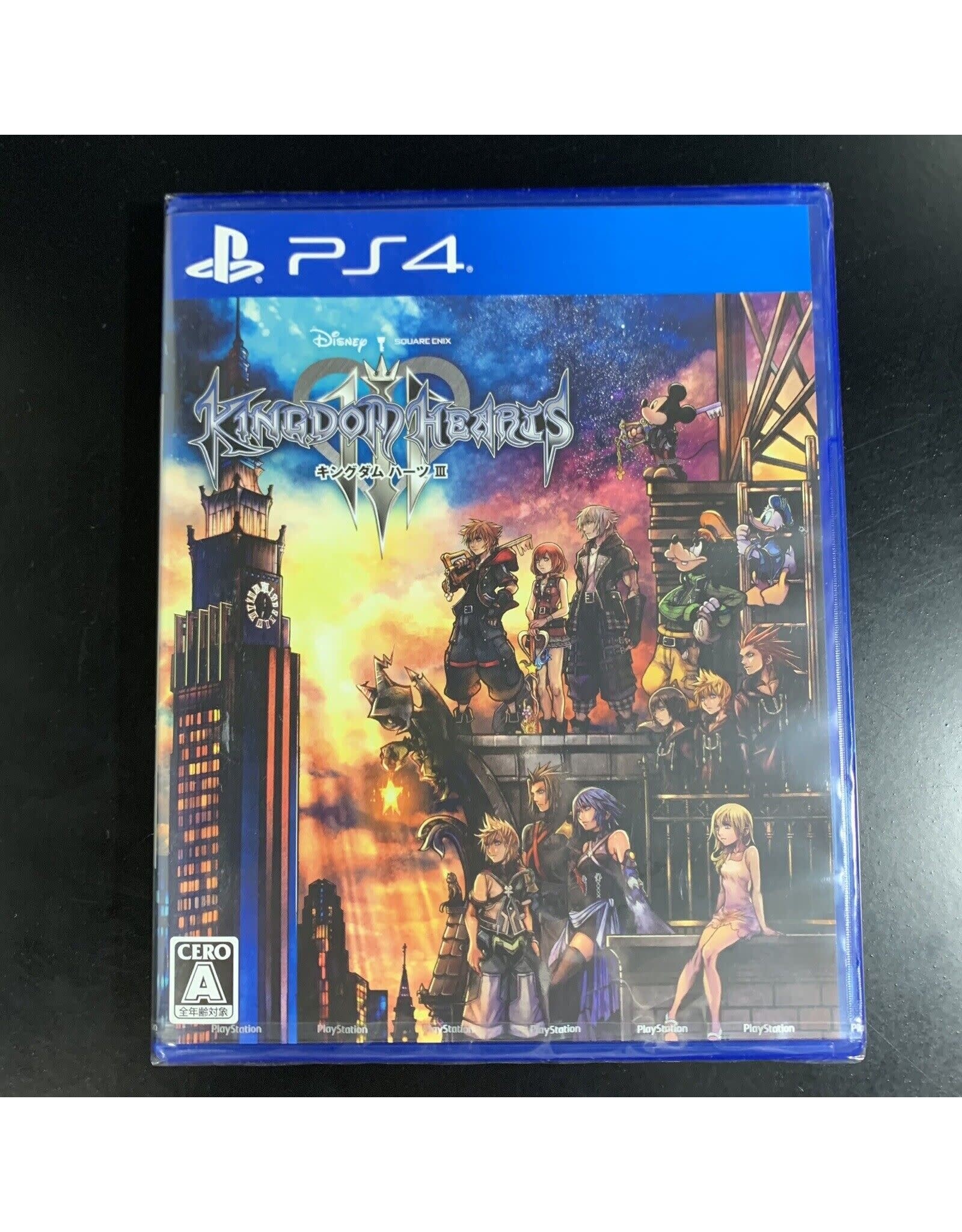 Playstation 4 Kingdom Hearts III (Used, JPN Import)